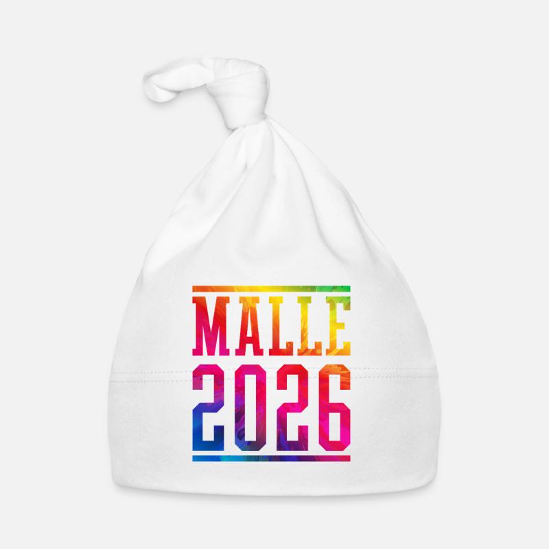 Malle 2026 Multicoloured Organic Baby Cap