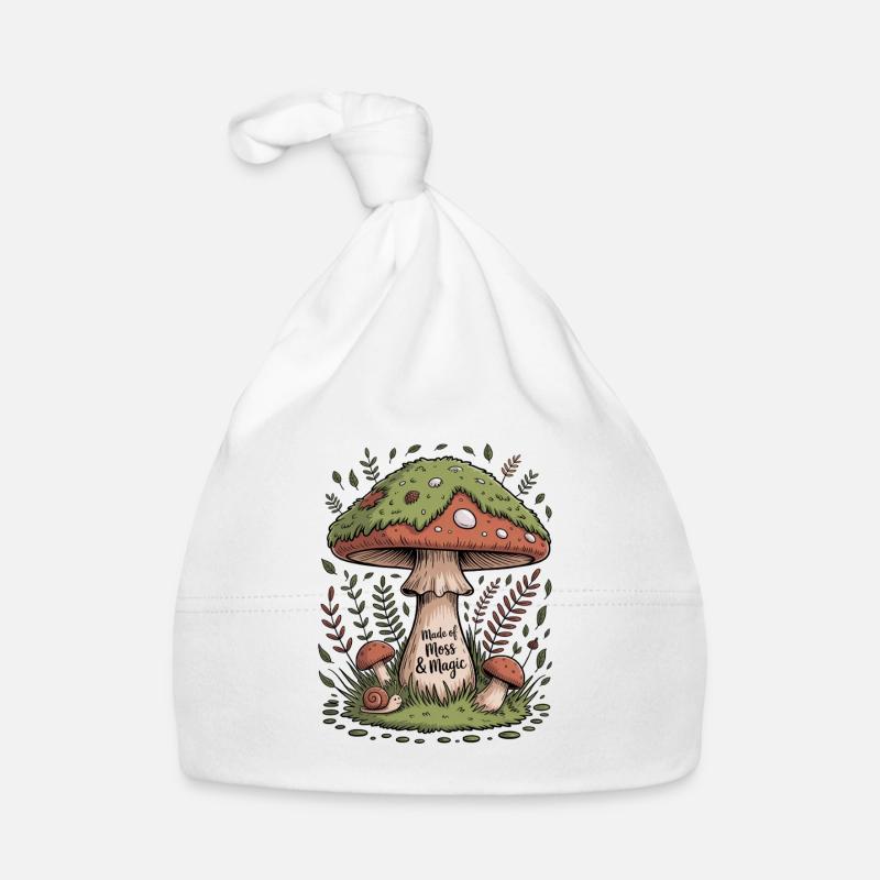 Made Of Moss And Magic Goblincore Baby Bio-Mütze