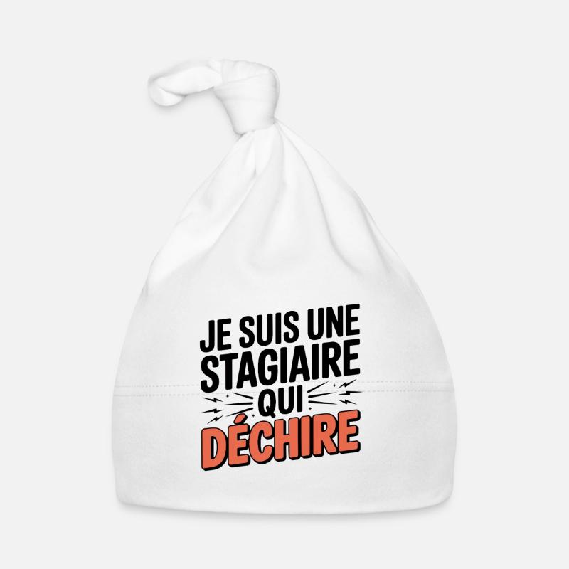 Killer Intern - Humorous Design Organic Baby Cap
