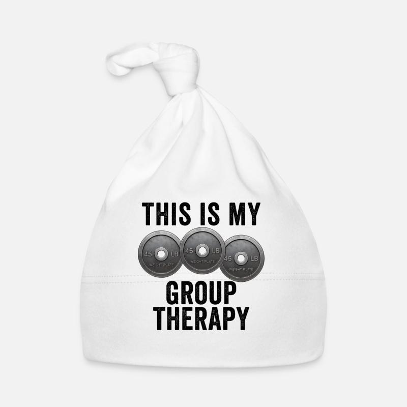 This is my fun group therapy weight strai Organic Baby Cap