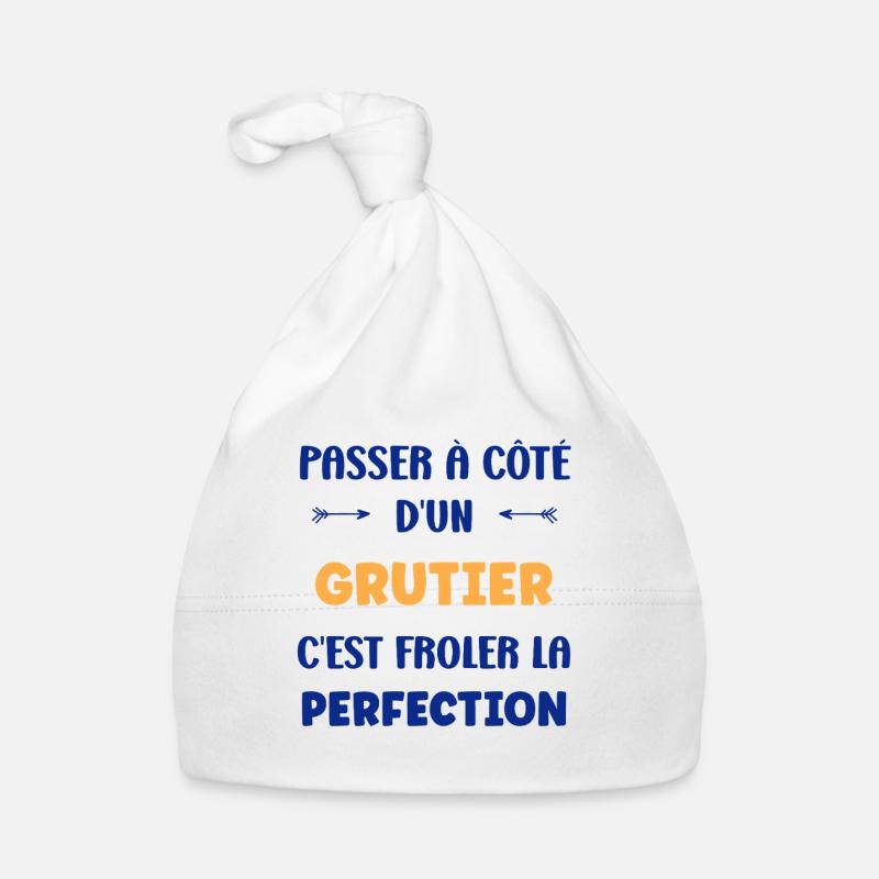 Vorbeigehen an einem Kranführer vorbei Baby Bio-Mütze