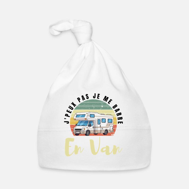 I can't I leave in a Van Organic Baby Cap