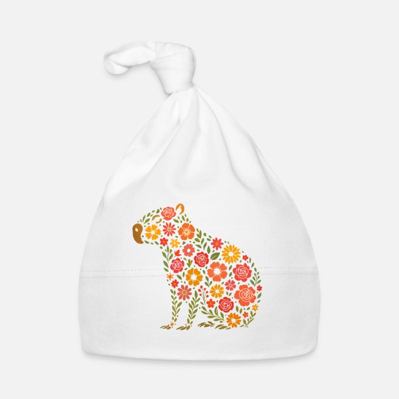 Capybara Baby Bio-Mütze