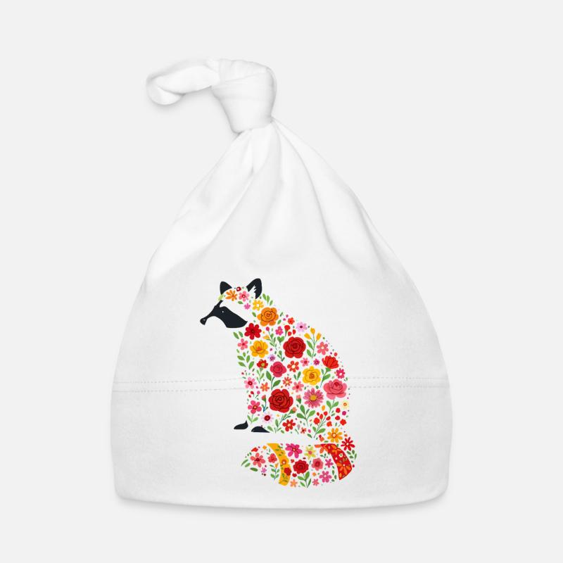 Waschbär Baby Bio-Mütze