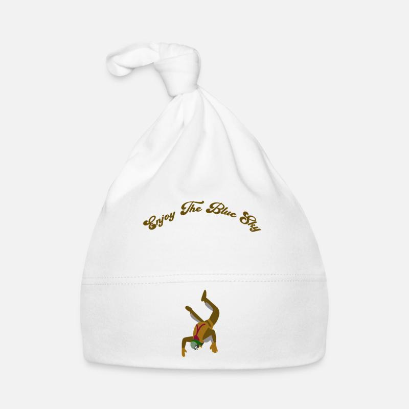 Profitez du ciel bleu Bonnet bio Bébé