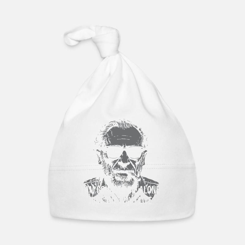 Citation du portrait de Bukowski sur les introvertis Bonnet bio Bébé