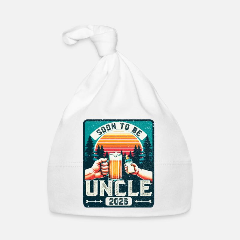 Uncle 2026, Expectant Uncle, Future Uncle Organic Baby Cap