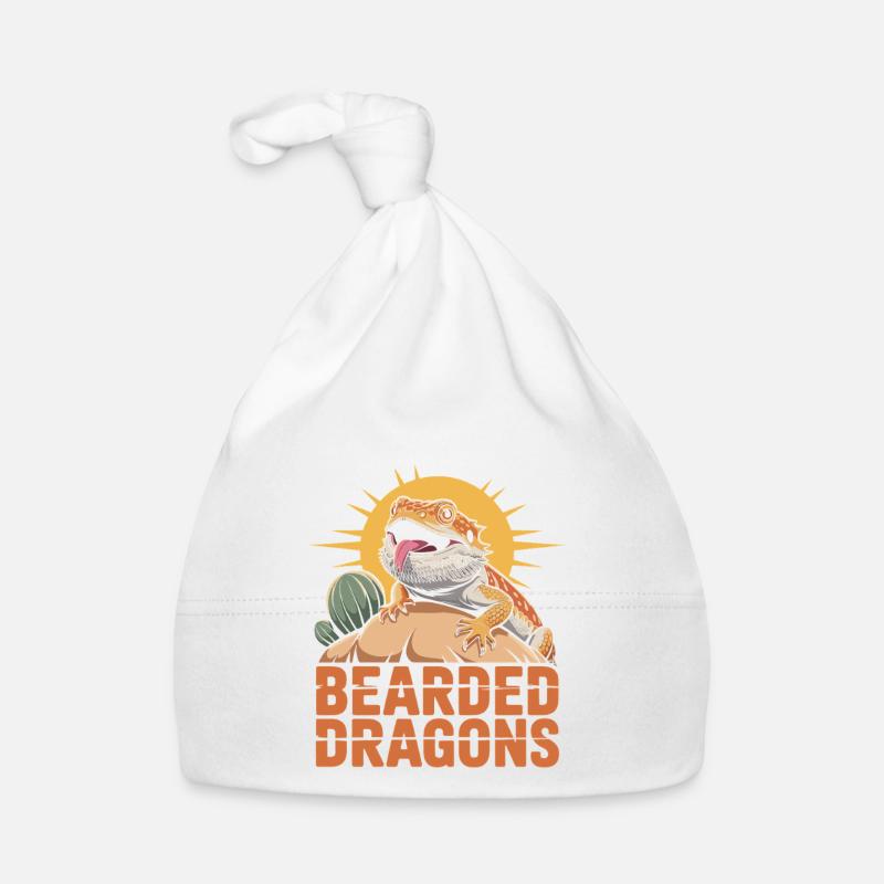 Bearded Dragons Lover Design Organic Baby Cap