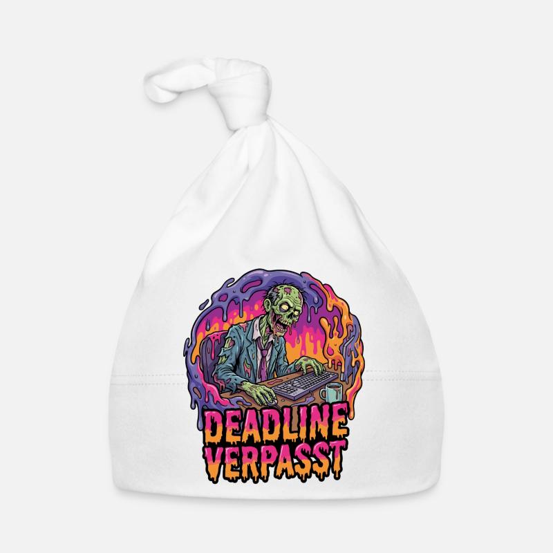Deadline Verpasst Zombie am PC Baby Bio-Mütze