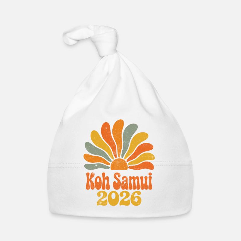 Koh Samui Sunrise 2026 Organic Baby Cap