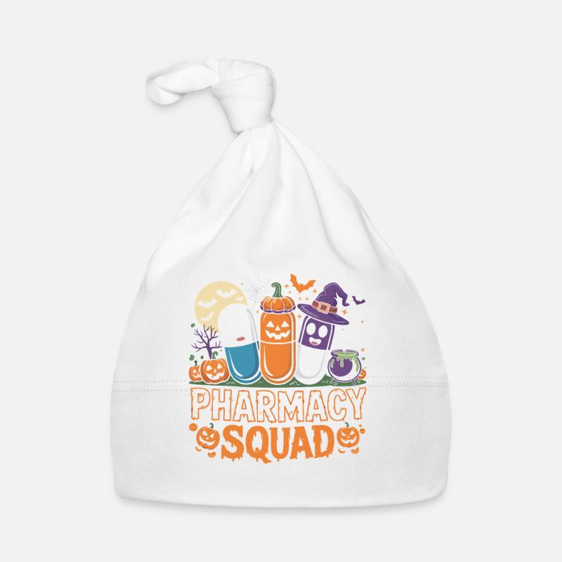 Pharma Squad Halloween Collection Organic Baby Cap