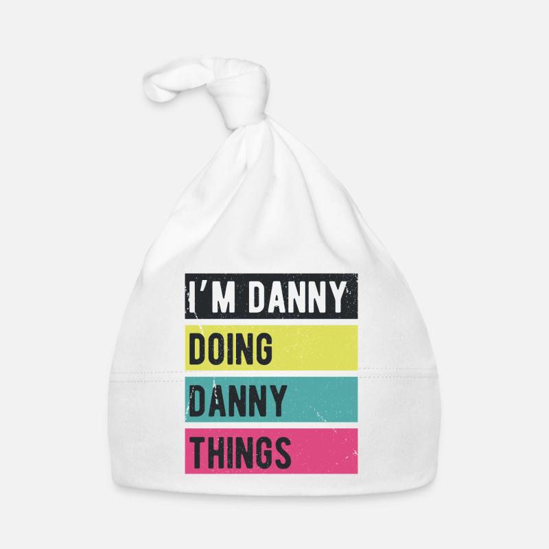 I’m Danny Doing Danny Things Retro Colors Baby Bio-Mütze
