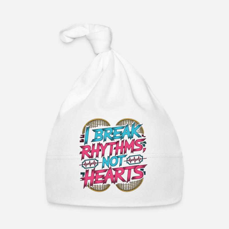 Technicien cardiaque I Breaks Rhythm Technicien en pacemaker Bonnet bio Bébé