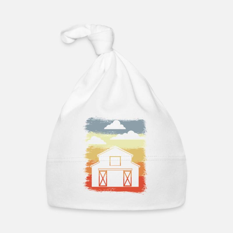 Retro Barn Organic Baby Cap