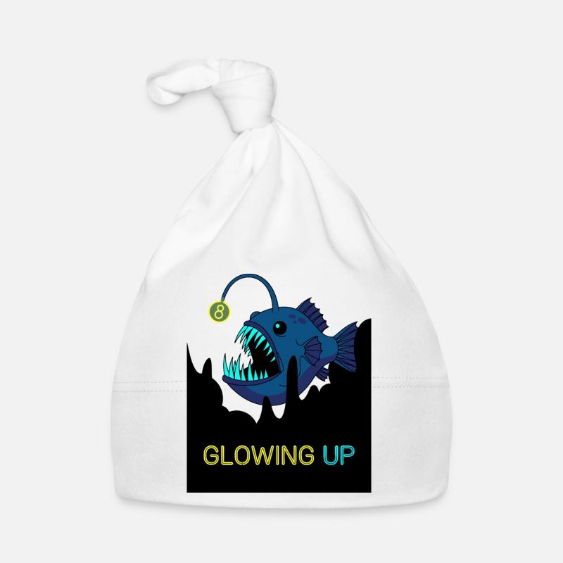 Glowing Up 8th Birthday Frogfish Organic Baby Cap