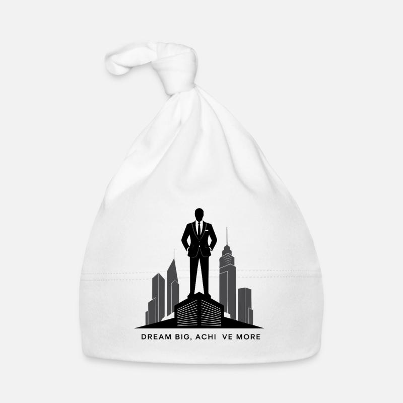 Executive Skyline Ambition Silhouette Organic Baby Cap