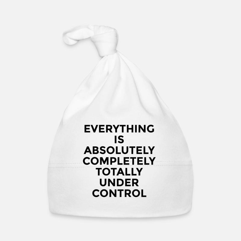 Everything Under Control – Witziger Humor Spruch Baby Bio-Mütze