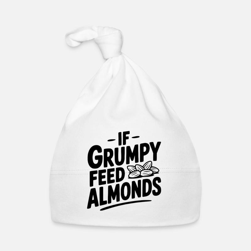 Wenn Grumpy Mandeln füttert Baby Bio-Mütze