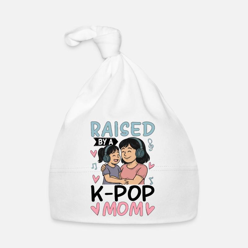 Raised By A K-Pop Mom Baby Bio-Mütze