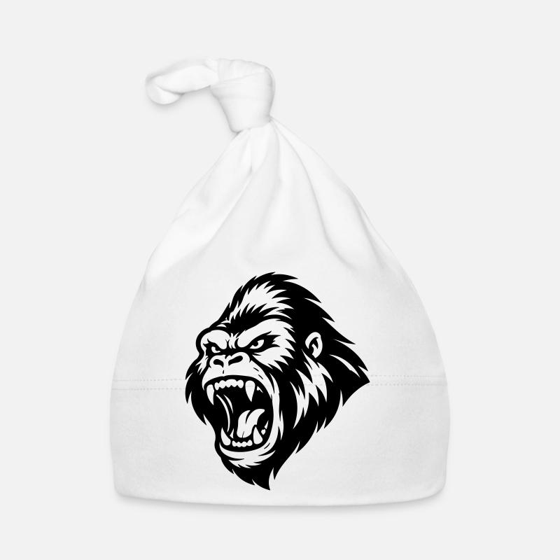 Gorilla Aggressive Organic Baby Cap
