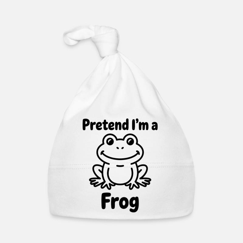 Frog Sayings Frog Funny Frog Gift Organic Baby Cap