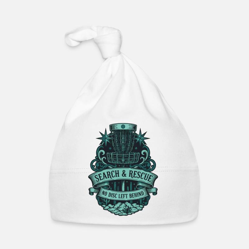 Search And Rescue No Disc Left Behind Disc Golf Baby Bio-Mütze