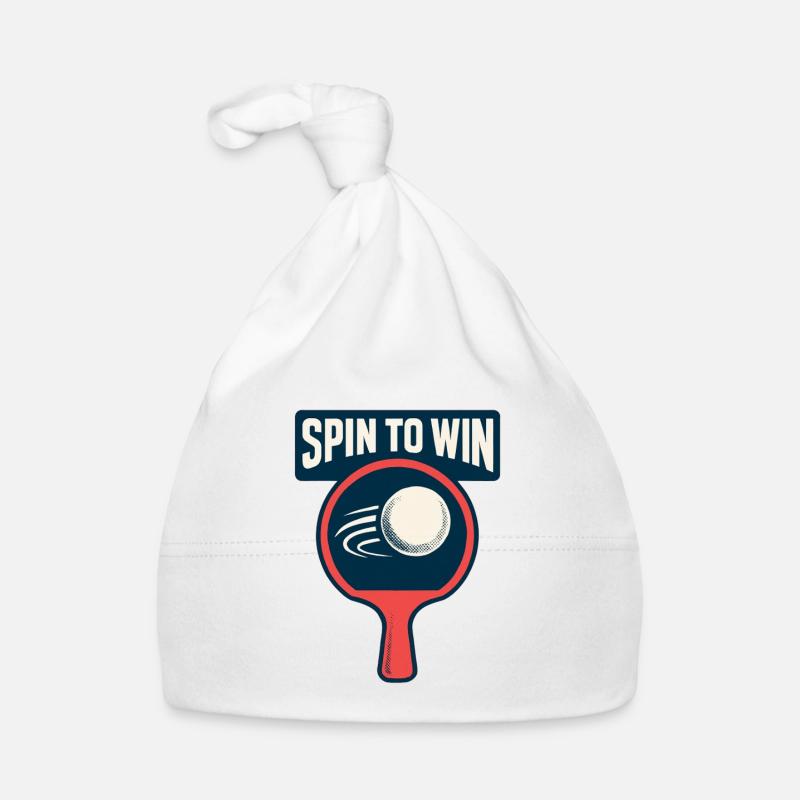 Spin to Win - Ping Pong Bonnet bio Bébé