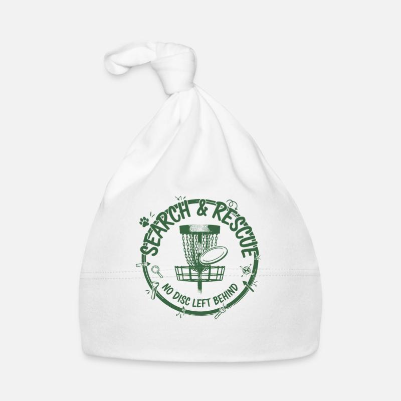 Search And Rescue No Disc Left Behind Disc Golf Baby Bio-Mütze