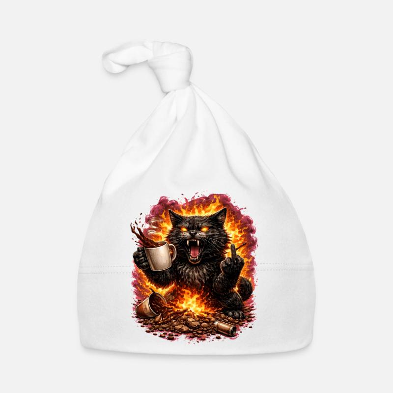 Fire Cat Coffee Defiance Bonnet bio Bébé