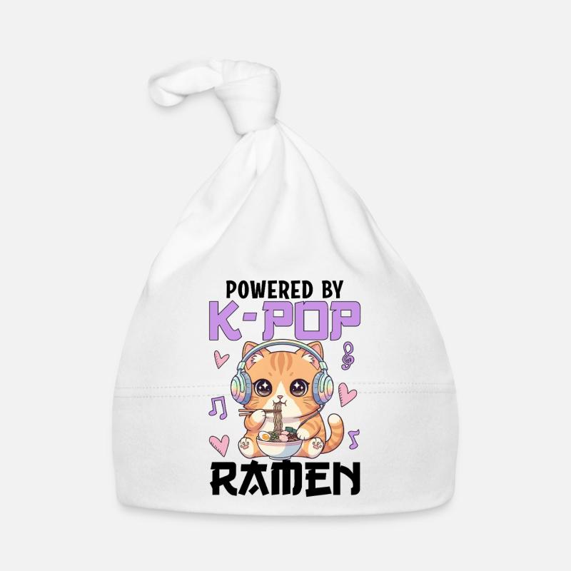 Powered By K-Pop Ramen Baby Bio-Mütze