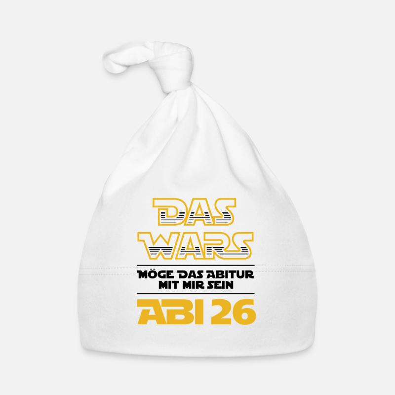 Das Wars | Abi 2026 - Abitur - Geschenk Baby Bio-Mütze