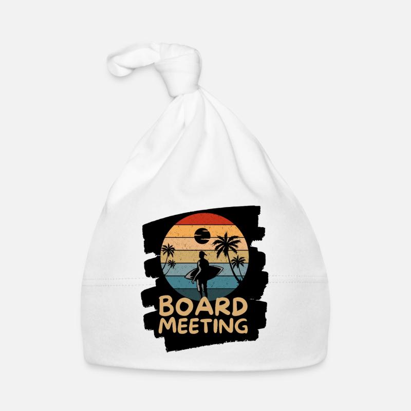 Réunion du conseil de surf Bonnet bio Bébé