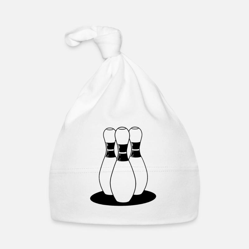 Look de dessin animé de bowling Bonnet bio Bébé