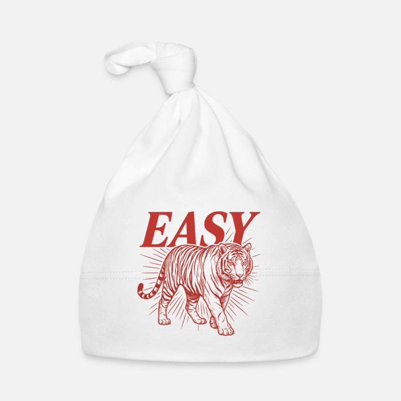 Graphique graphique vintage Easy Tiger Bonnet bio Bébé