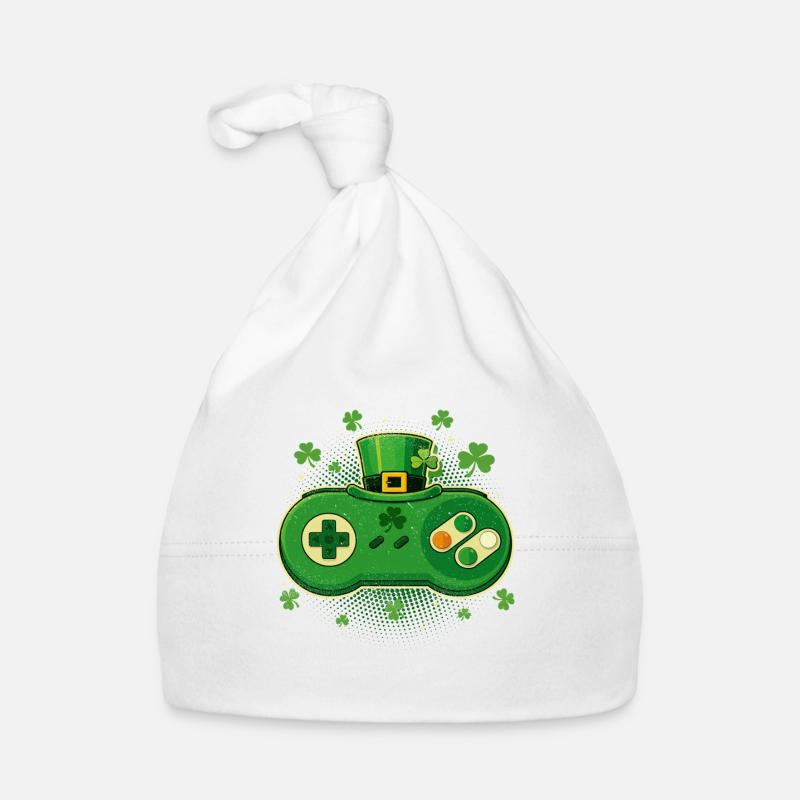 Irischer Videospiel-Controller St Pats Baby Bio-Mütze