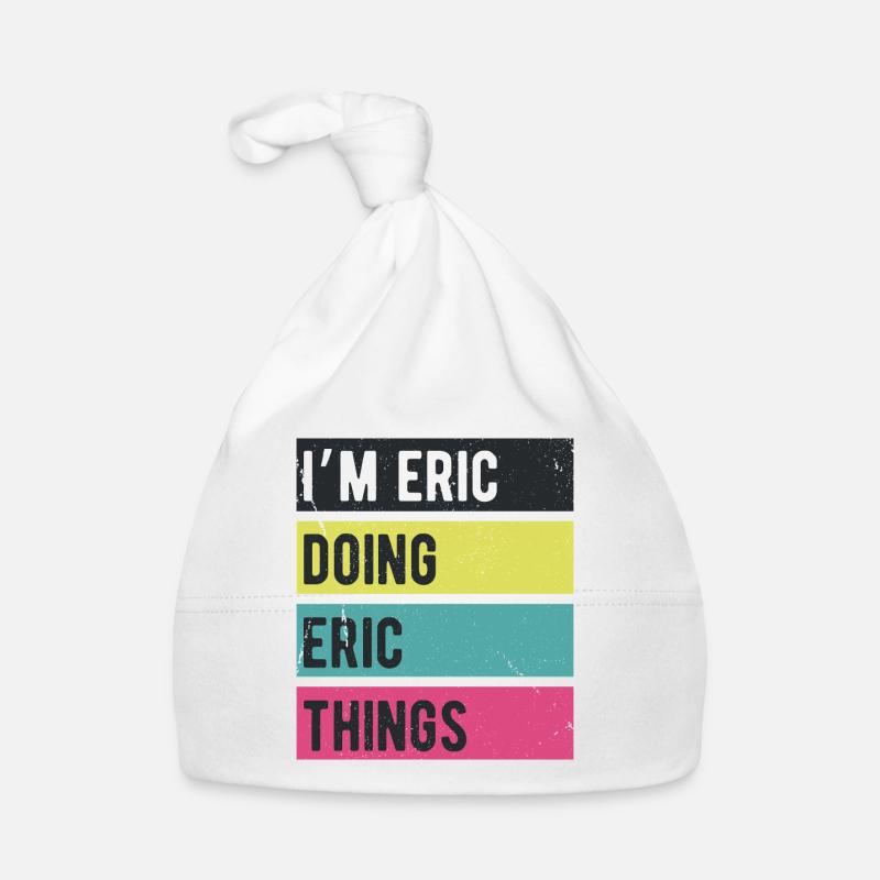 Ich bin Eric, der Eric Things Retro Colors macht Baby Bio-Mütze
