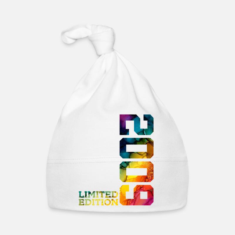 ÉDITION LIMITÉE 2009 17 ANS 17E ANNIVERSAIRE Bonnet bio Bébé