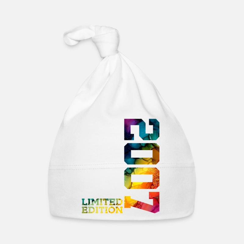 ÉDITION LIMITÉE 2007 19 ANS 19E ANNIVERSAIRE Bonnet bio Bébé