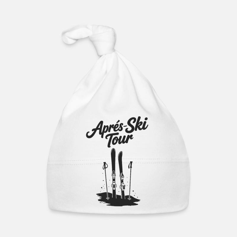 Après-ski tour Skiing Winter holiday Group Organic Baby Cap