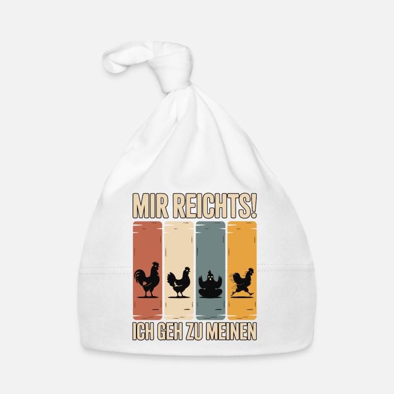 I've had enough - I'm going to my chickens Organic Baby Cap