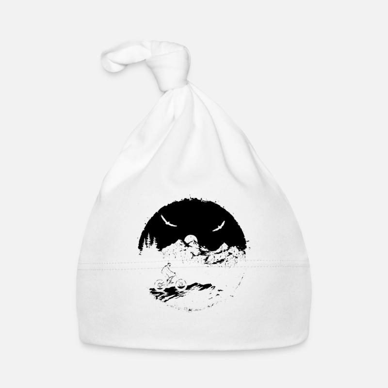 Sketch de VTT Bonnet bio Bébé