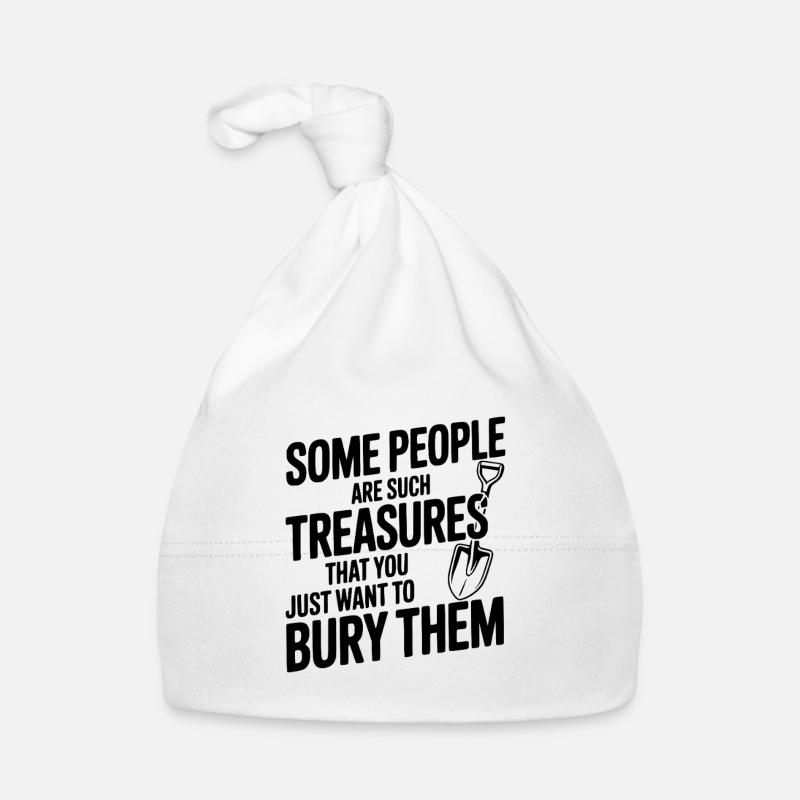 Manche Menschen sind solche Schätze Baby Bio-Mütze