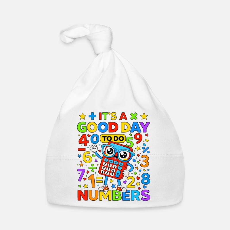Lebendiger Zahlenrechner Baby Bio-Mütze