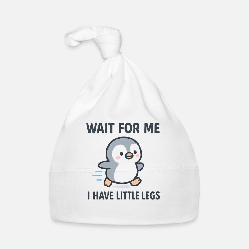 Idée de cadeau drôle sur l’humour du Pingouin Bonnet bio Bébé