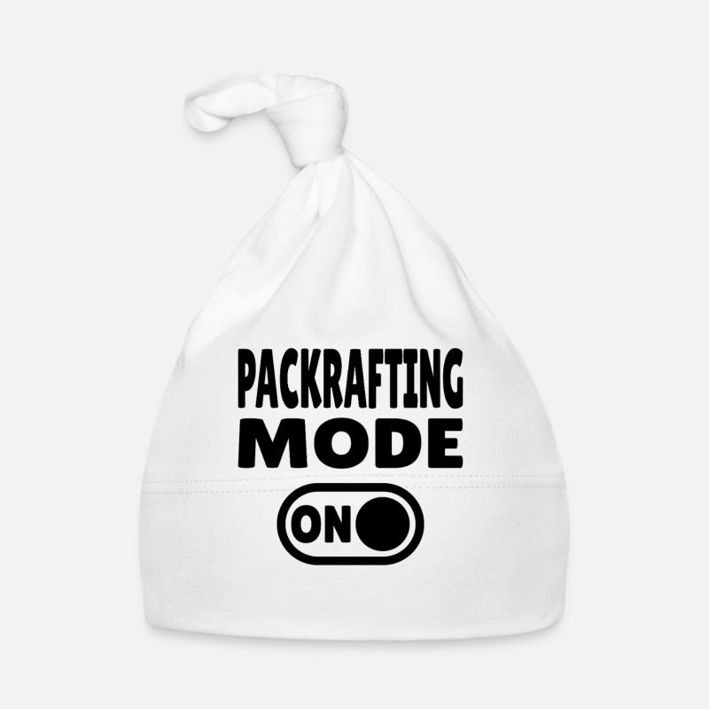 Packrafting Mode ON – Adventure on land and water Organic Baby Cap