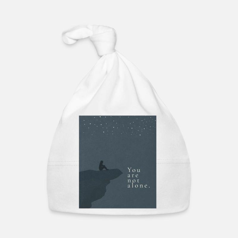 Tu n’es pas seul Bonnet bio Bébé