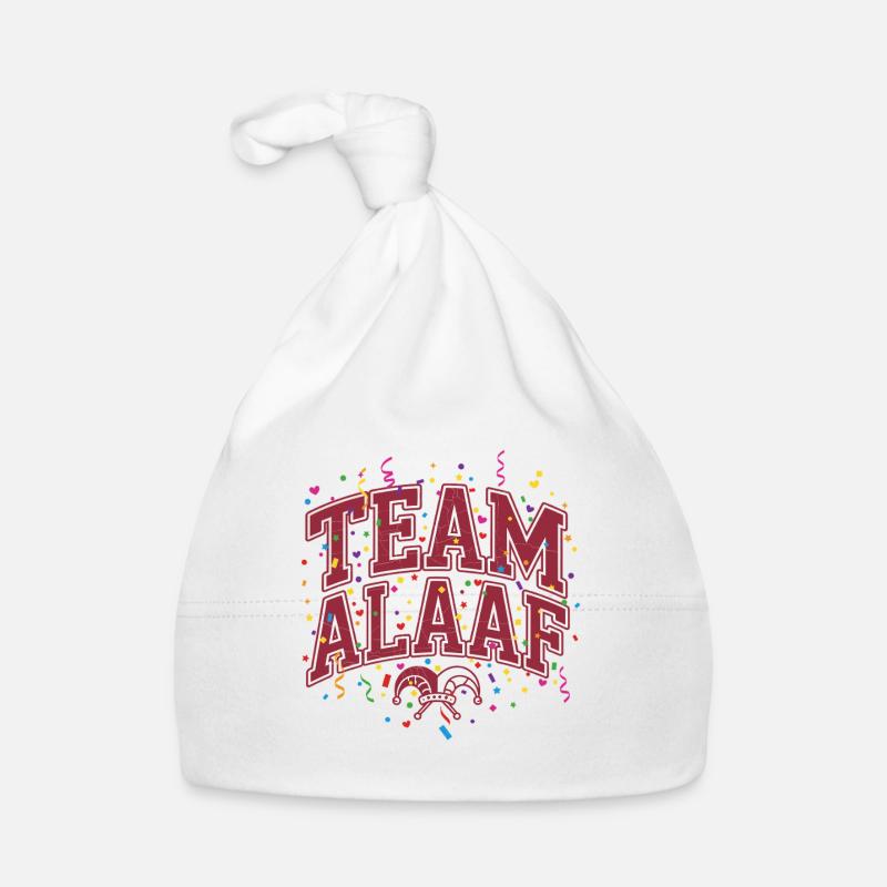 Team Alaaf Köln Baby Bio-Mütze