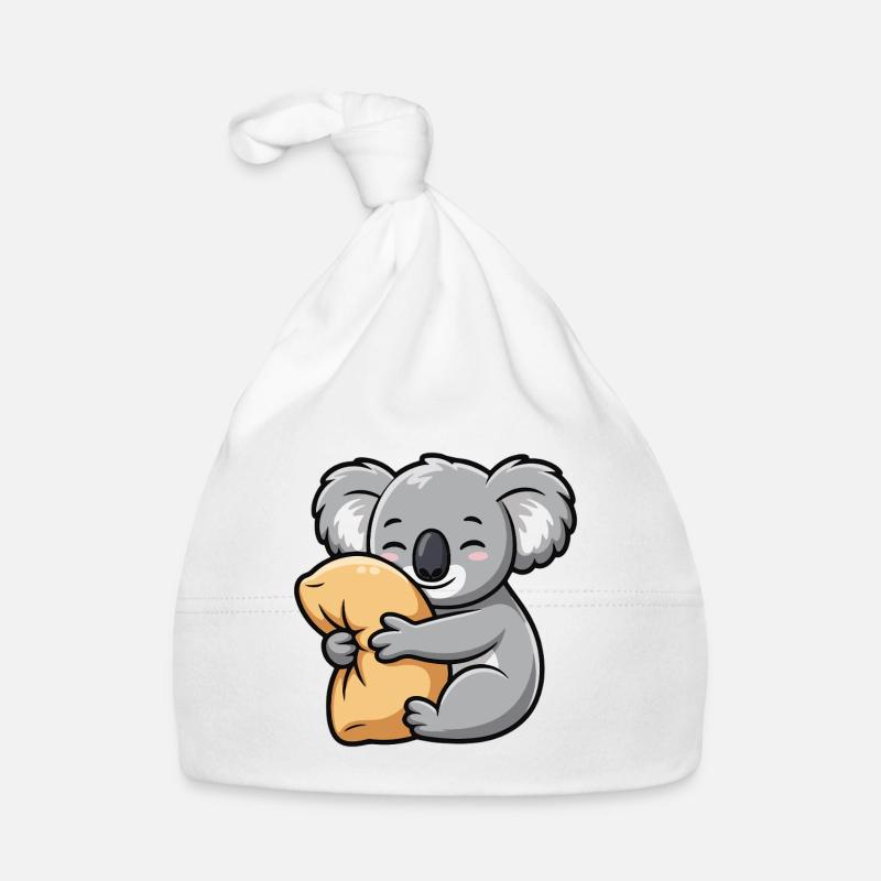 Koala Cuddle Organic Baby Cap