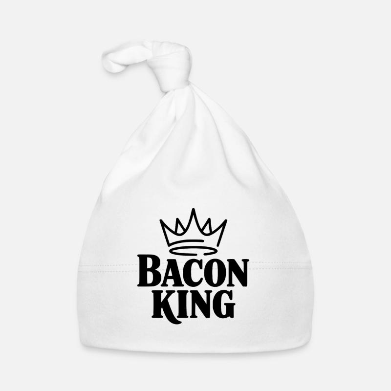 Bacon King Organic Baby Cap