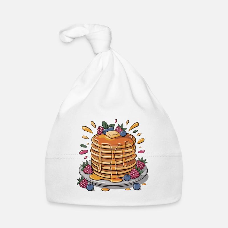Pancakes Organic Baby Cap